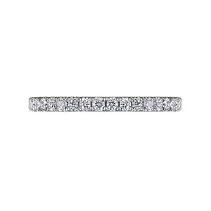 14K White Gold Stackable Diamond Ring