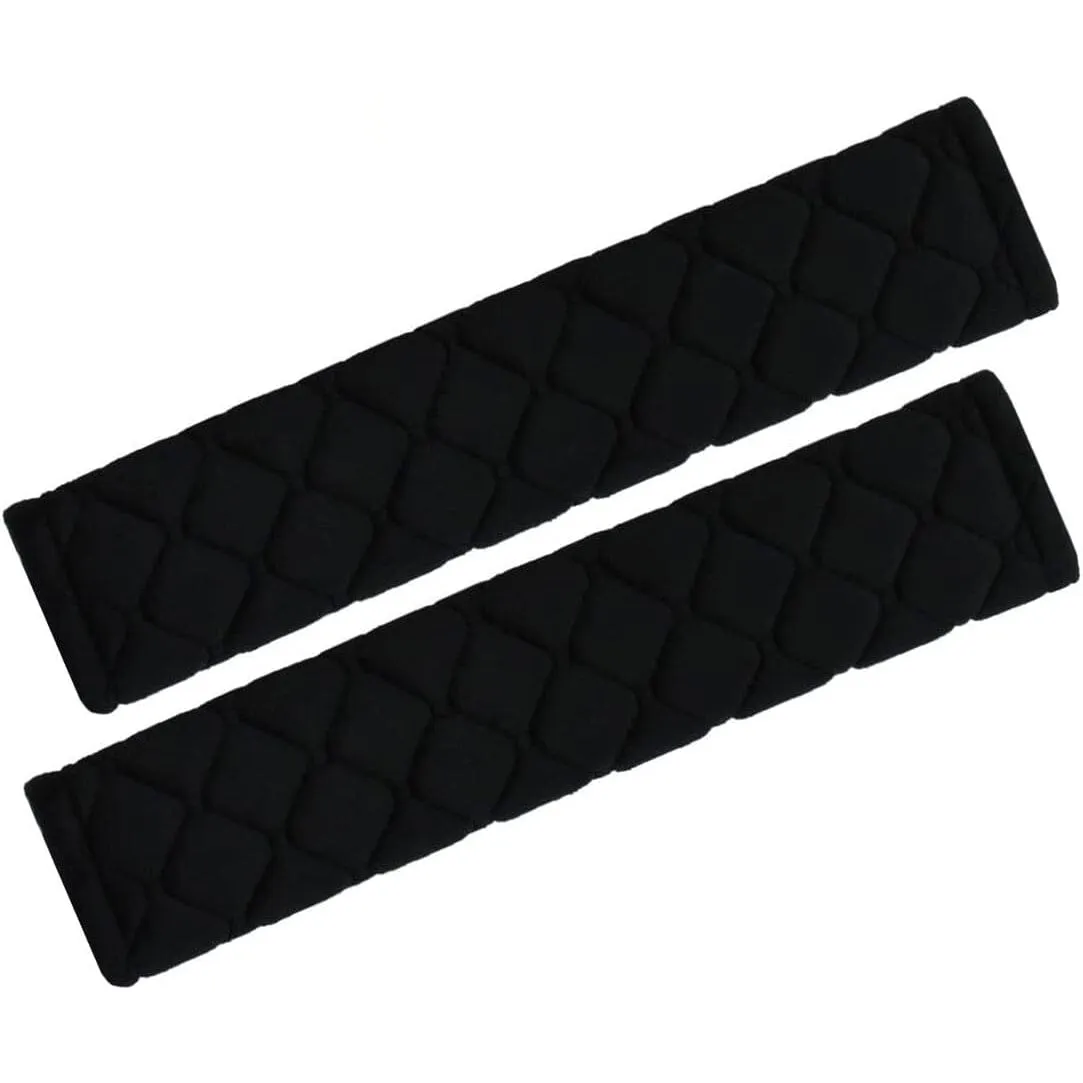 2-Pack: ComfortMax Padded Seat Belt Covers - Universal Fit