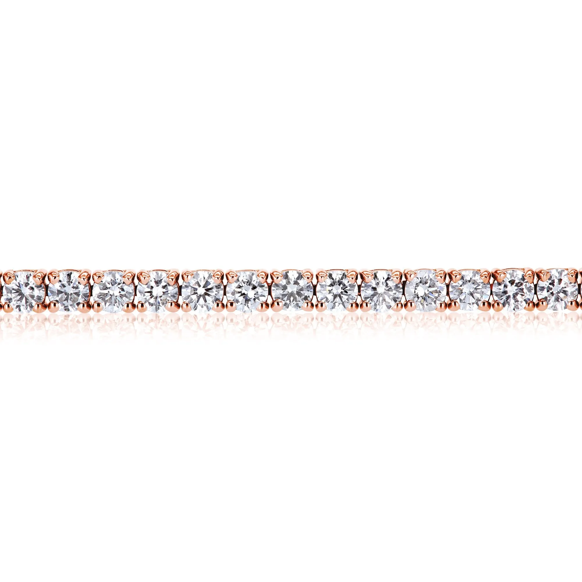 6 CTW Lab Diamond Tennis Bracelet