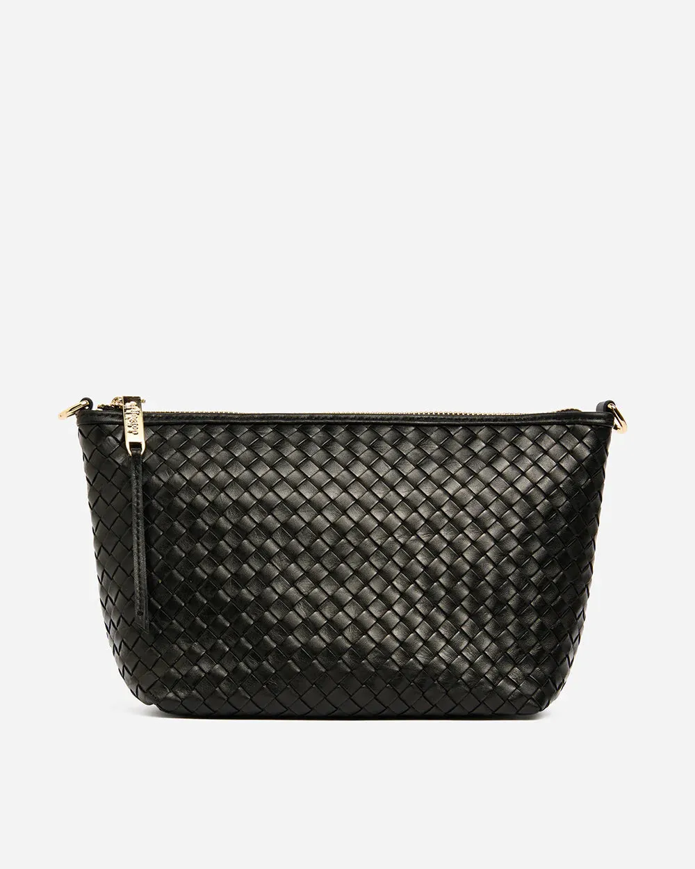 AGNES BAG | Black Weave