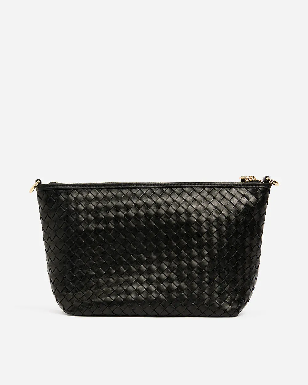 AGNES BAG | Black Weave