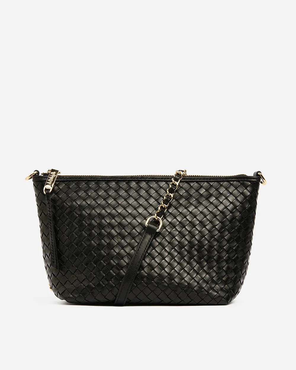 AGNES BAG | Black Weave