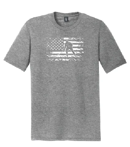 Apple Valley Hockey - District ® Perfect Tri ® Tee Grey Frost