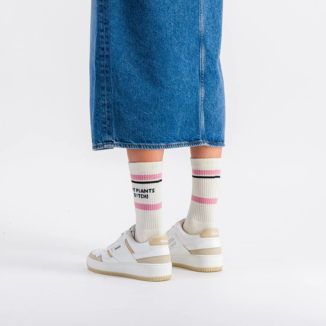 Bamboo socks // Eat plants, b*tch!