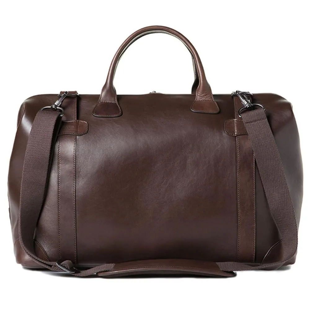 Barber Shop "Quiff" Doctor Traveler Camera Bag (Smooth Leather, Dark Brown)