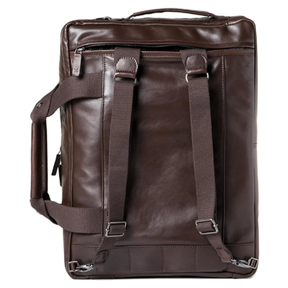 Barber Shop "Undercut" Convertible Camera Bag (Smooth Leather, Dark Brown)