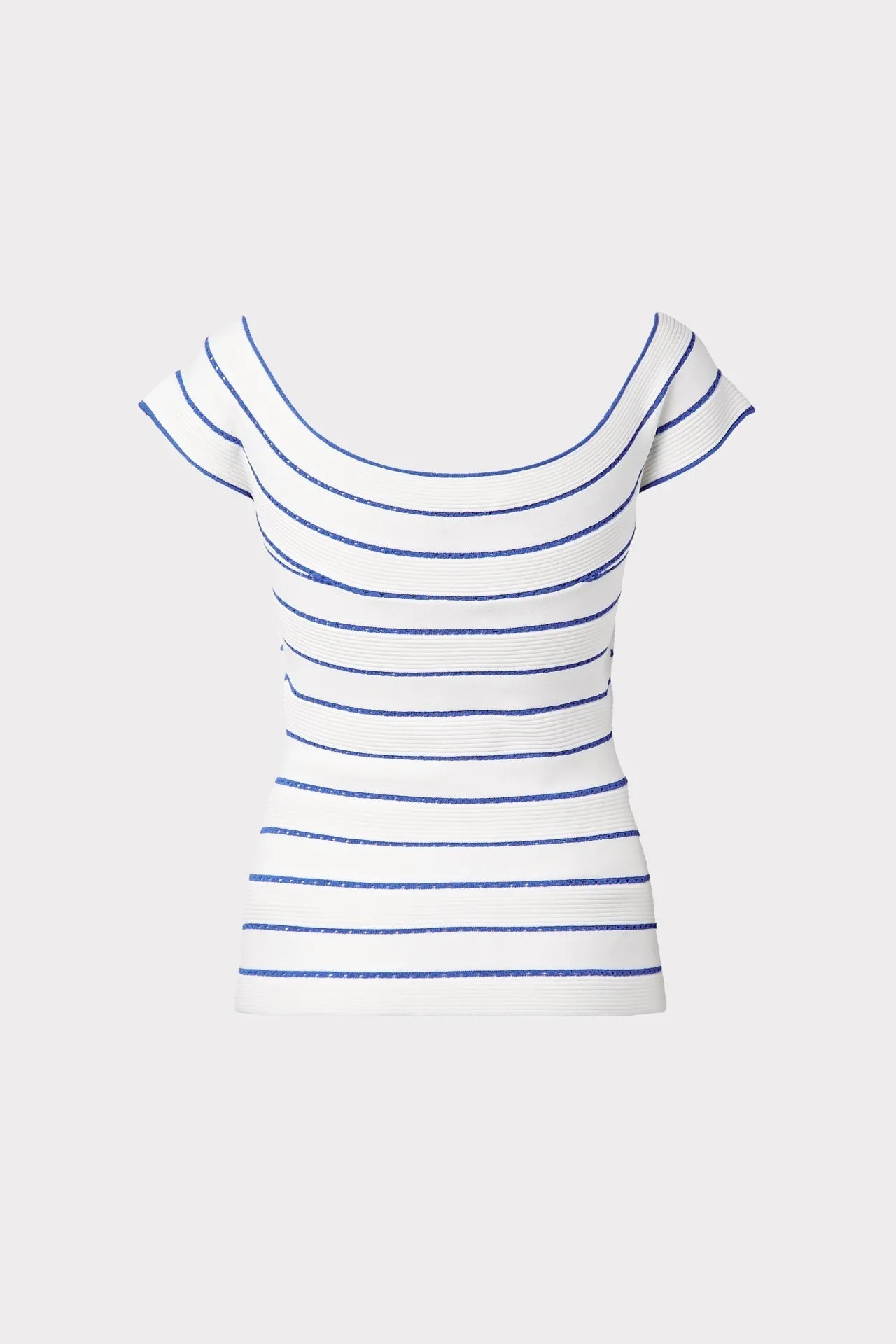 Bicolor Stripe Top