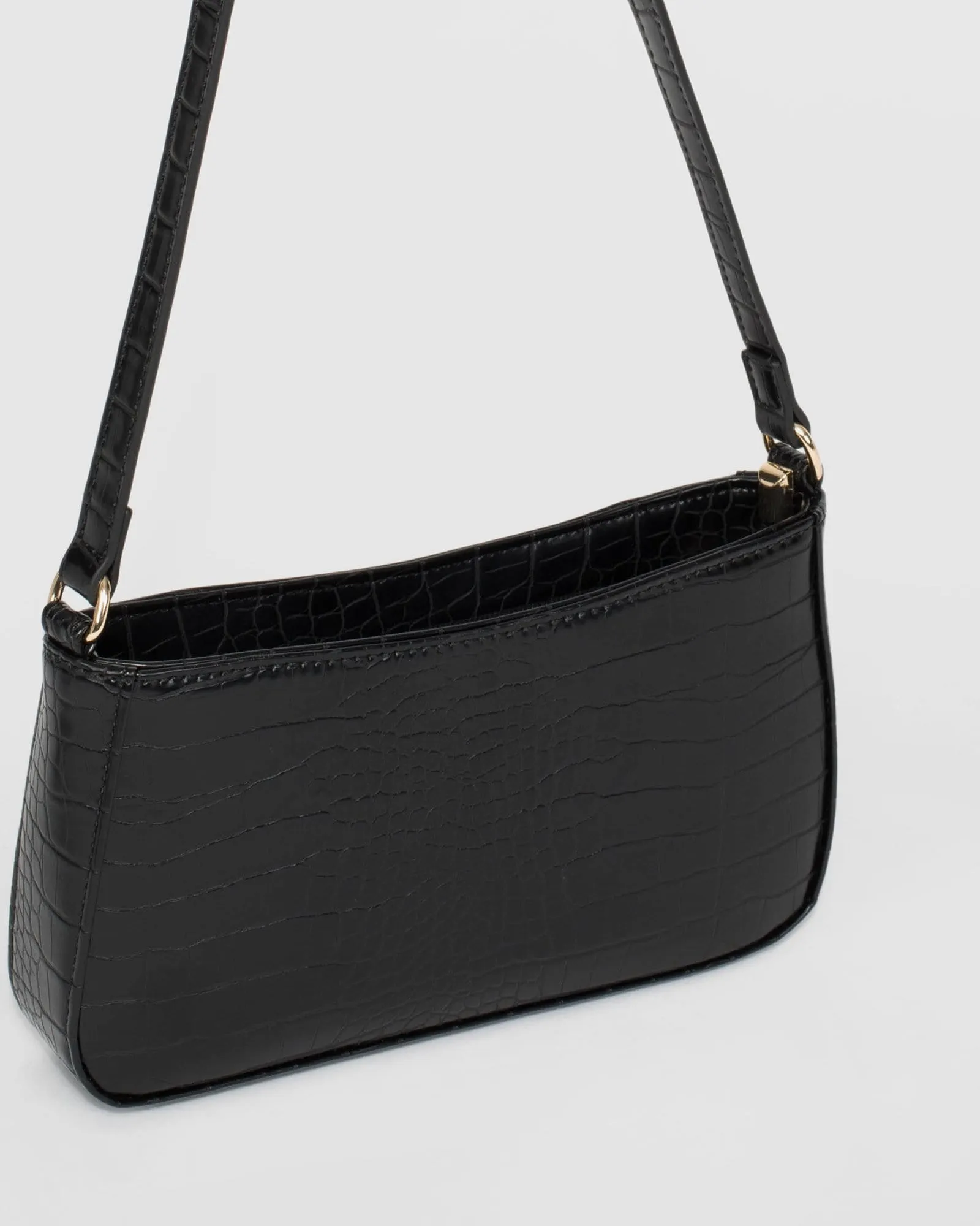 Black Frankie Shoulder Bag