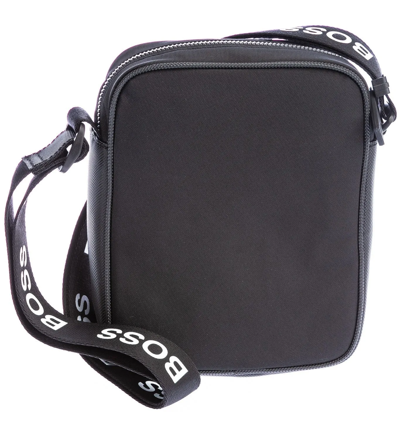 BOSS Pixel BW_NS Zip Bag in Black