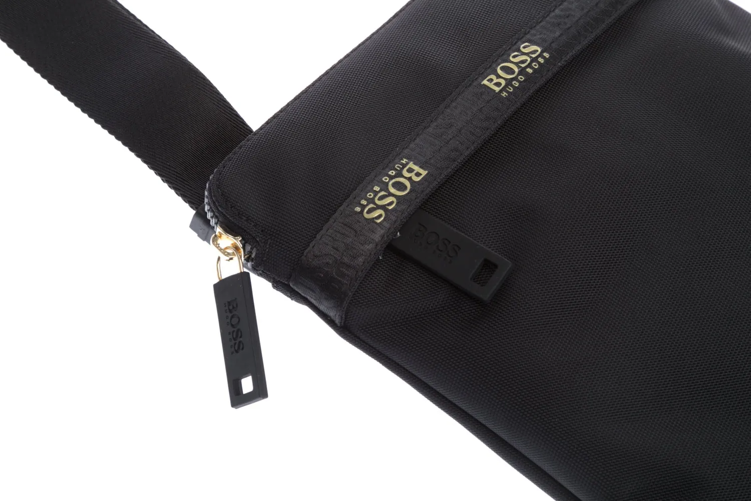 BOSS Pixel G_S Zip Env Bag in Black