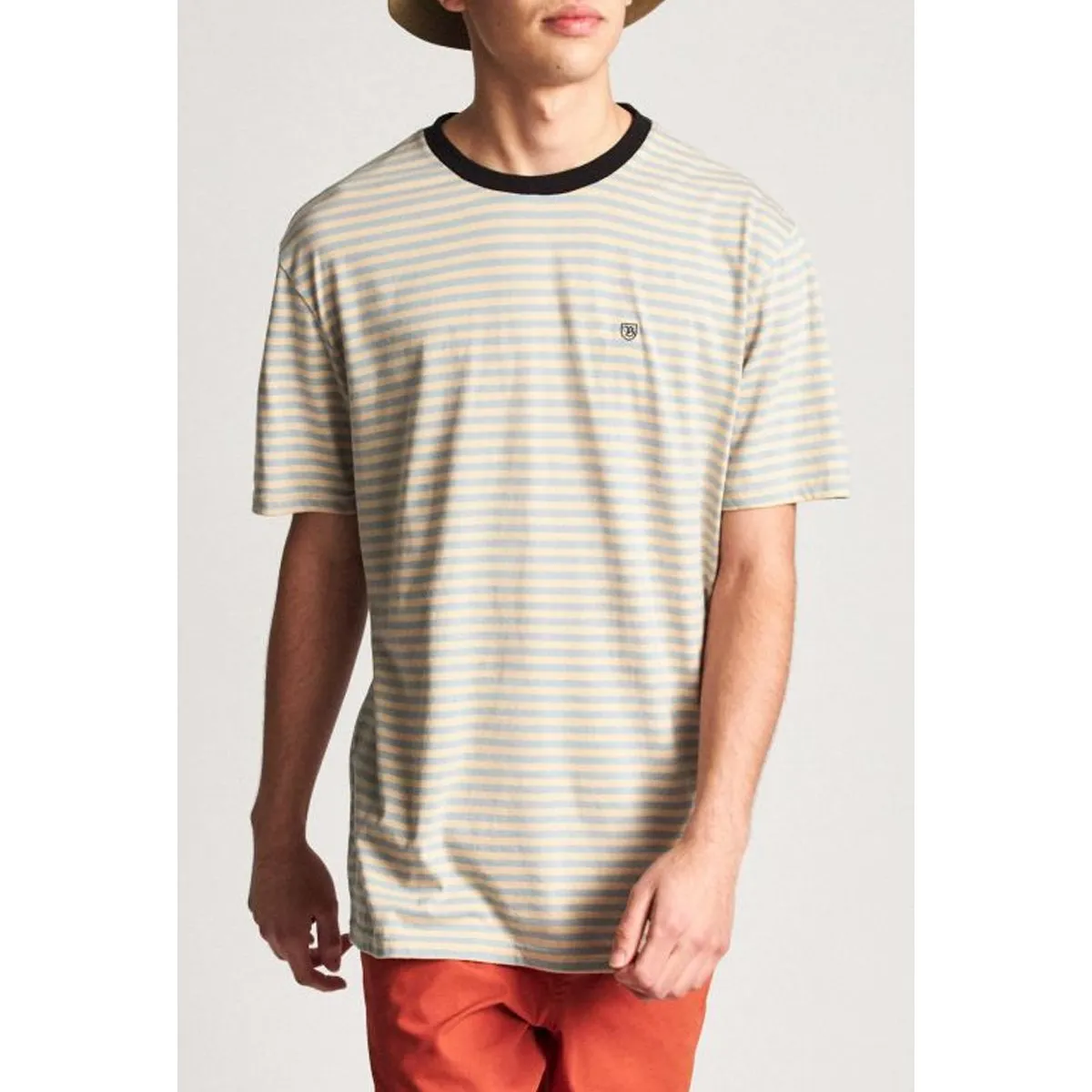 Brixton Men's Pablo Knit S/S T-Shirt