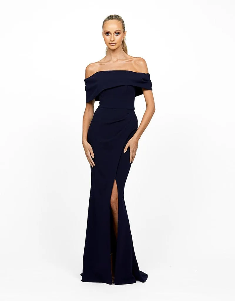 CANDLELIGHT OFF SHOULDER GOWN B55D16LT