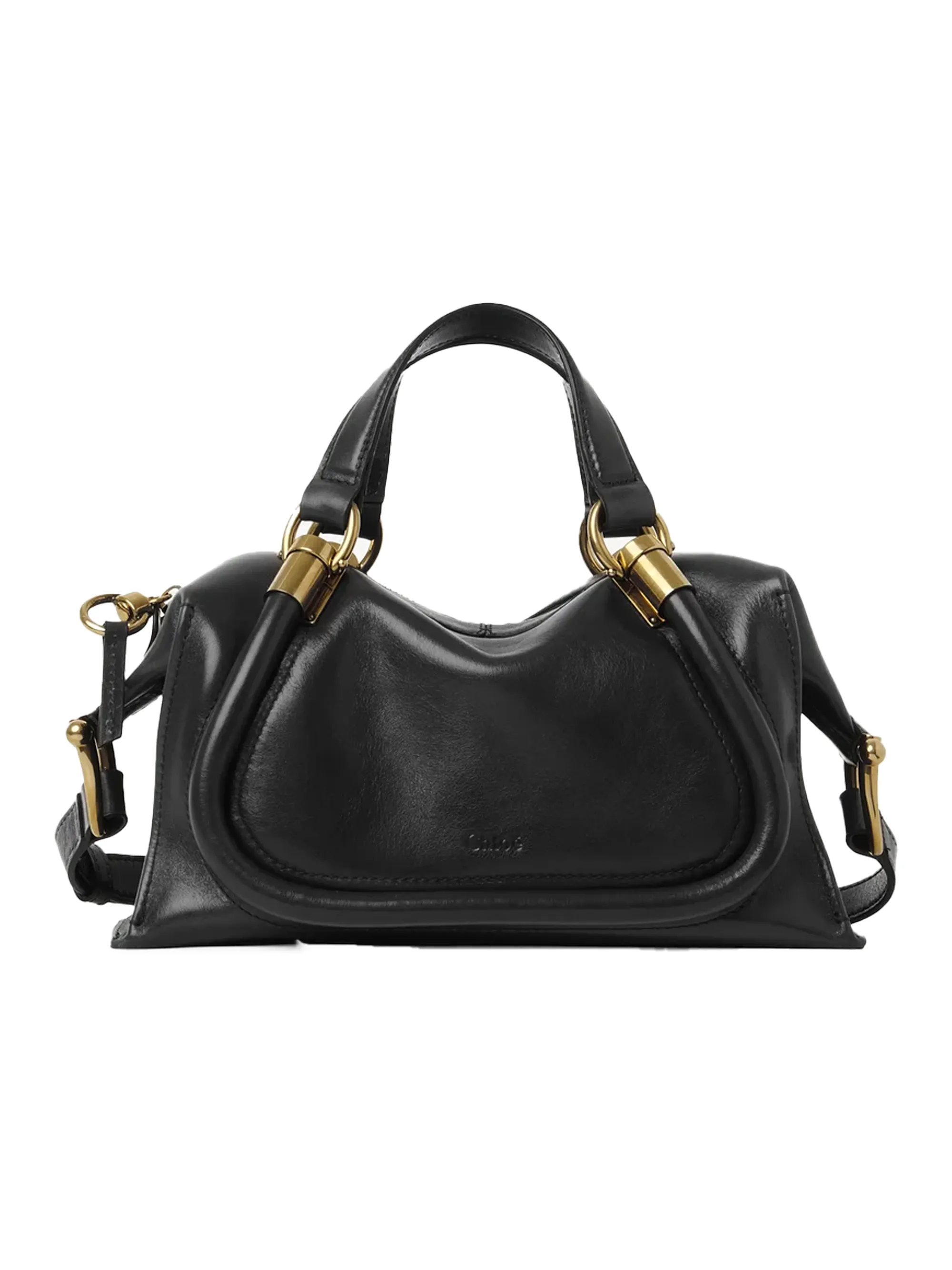 Chloé Small Paraty 24 bag in shiny leather