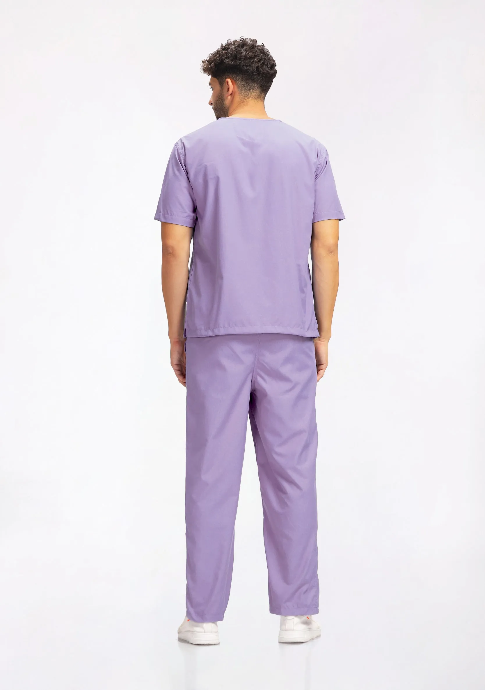 Classic Men's V-Neck (Pastel Lilac) Scrub