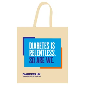 Diabetes UK Cotton Tote Bag