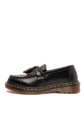 Dr Martens Vintage Adrian Tassel Loafer 'Black Quilon'