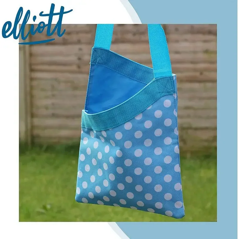 Elliot’s Peg Bag with Shoulder Strap - Polkadots