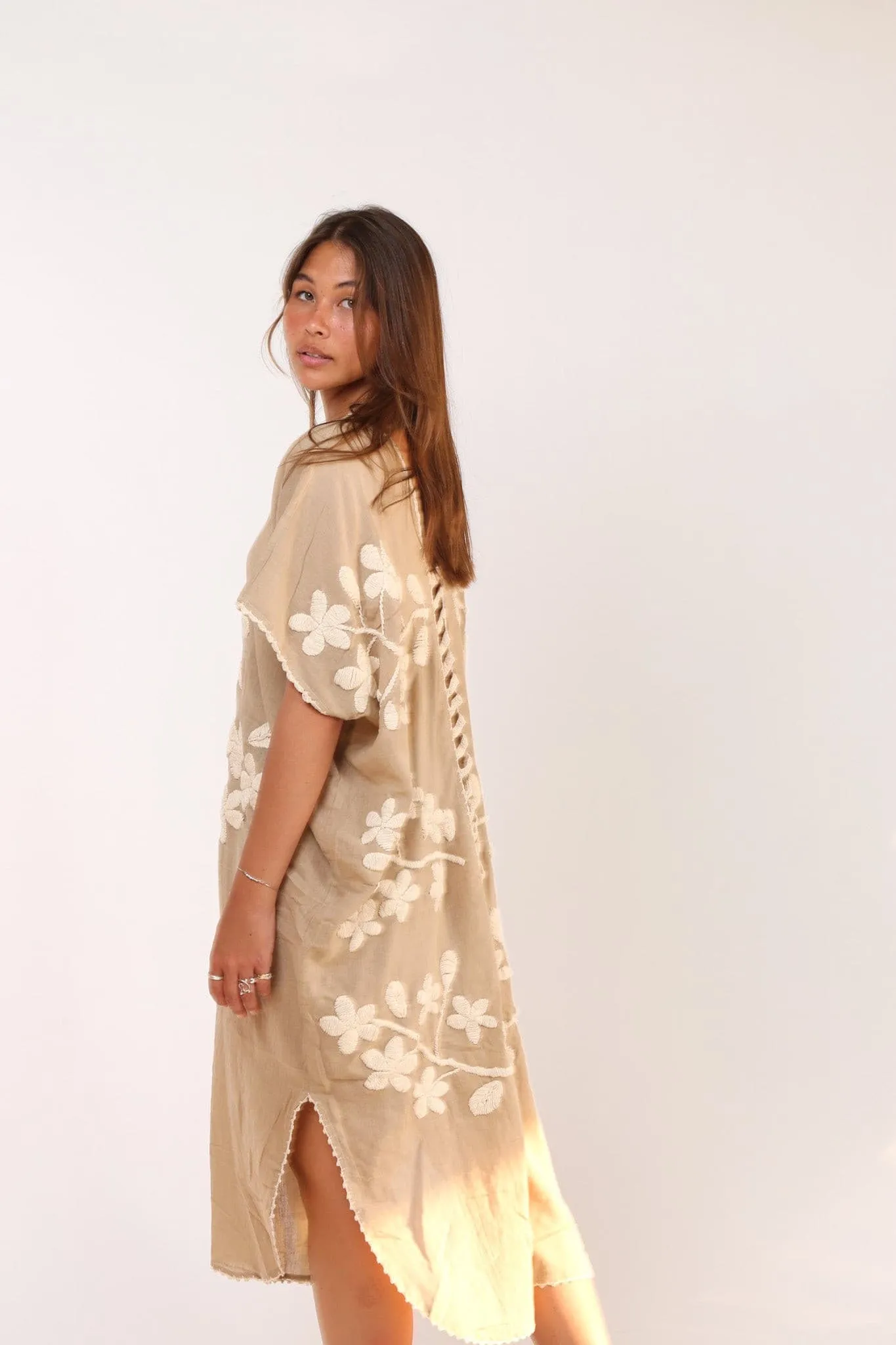 EMBROIDERED KAFTAN ALEXANDRA