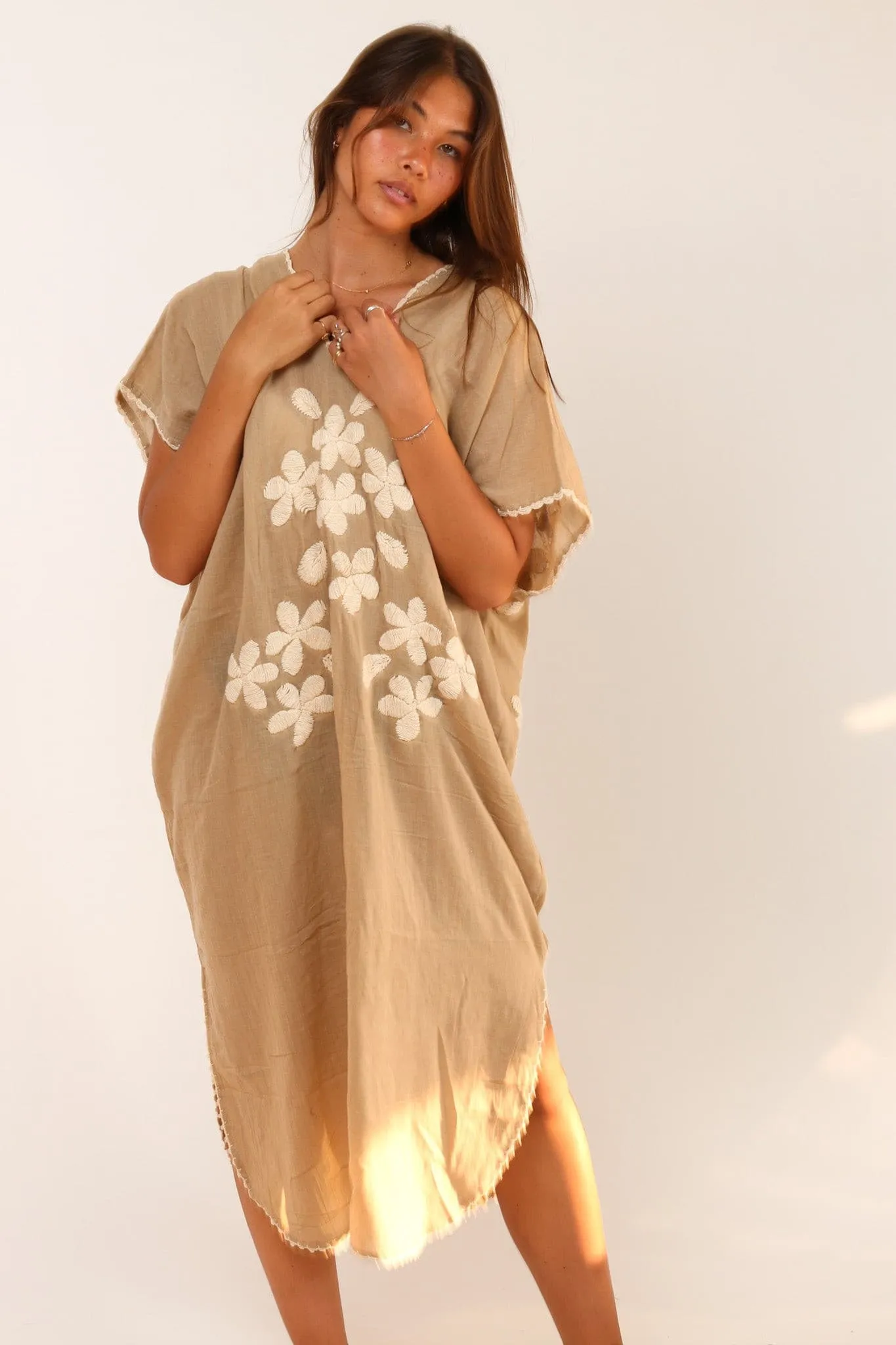 EMBROIDERED KAFTAN ALEXANDRA