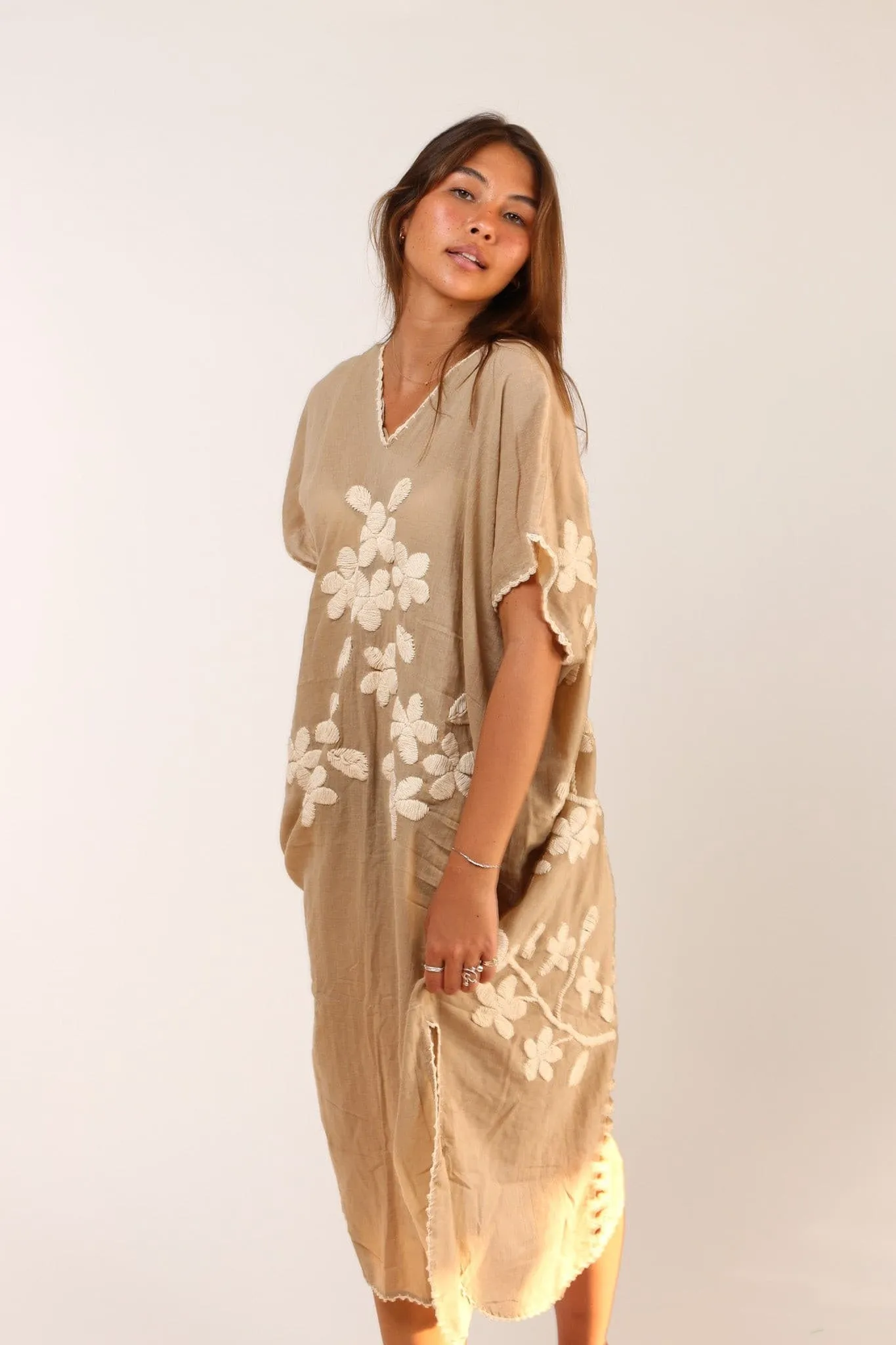 EMBROIDERED KAFTAN ALEXANDRA