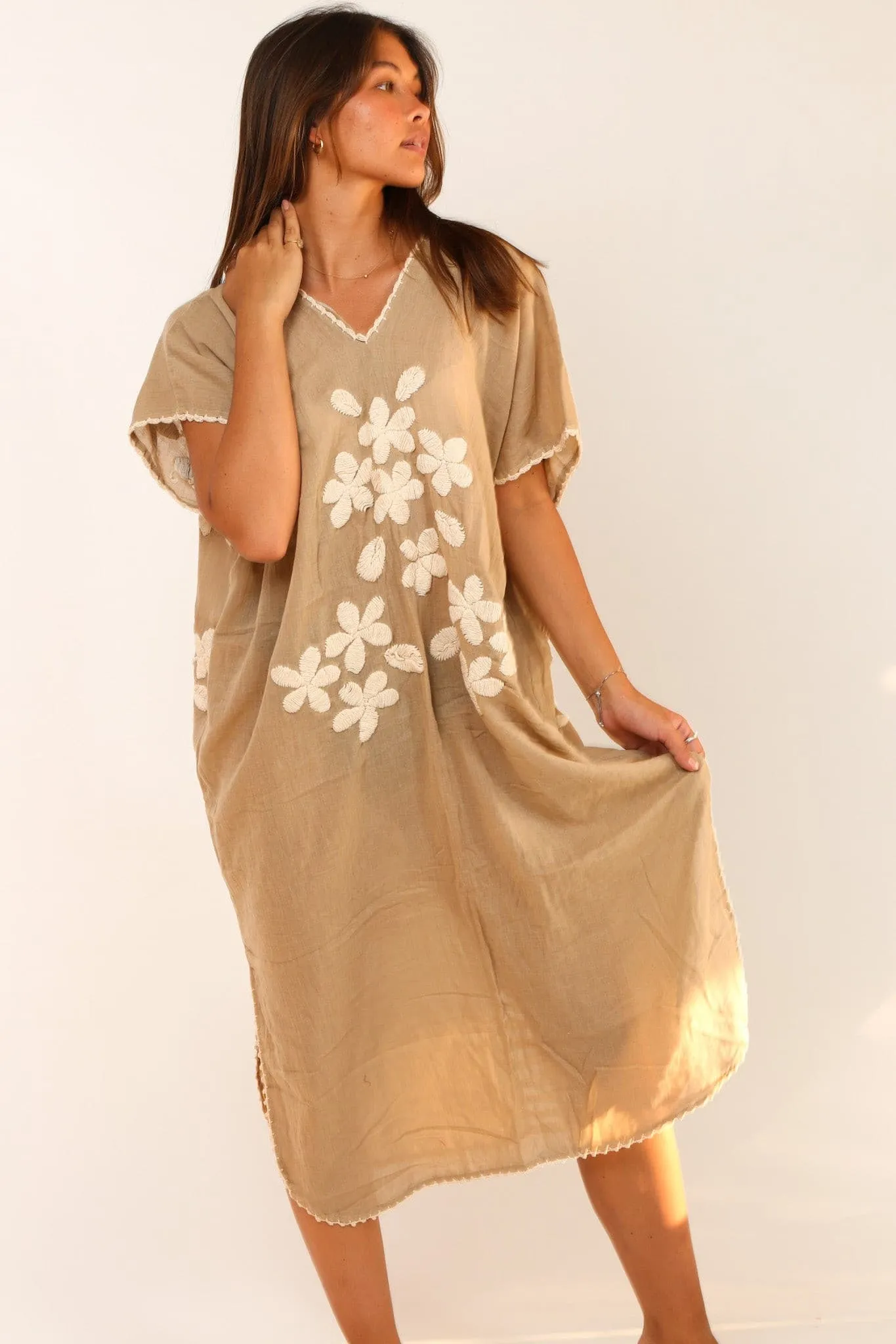 EMBROIDERED KAFTAN ALEXANDRA