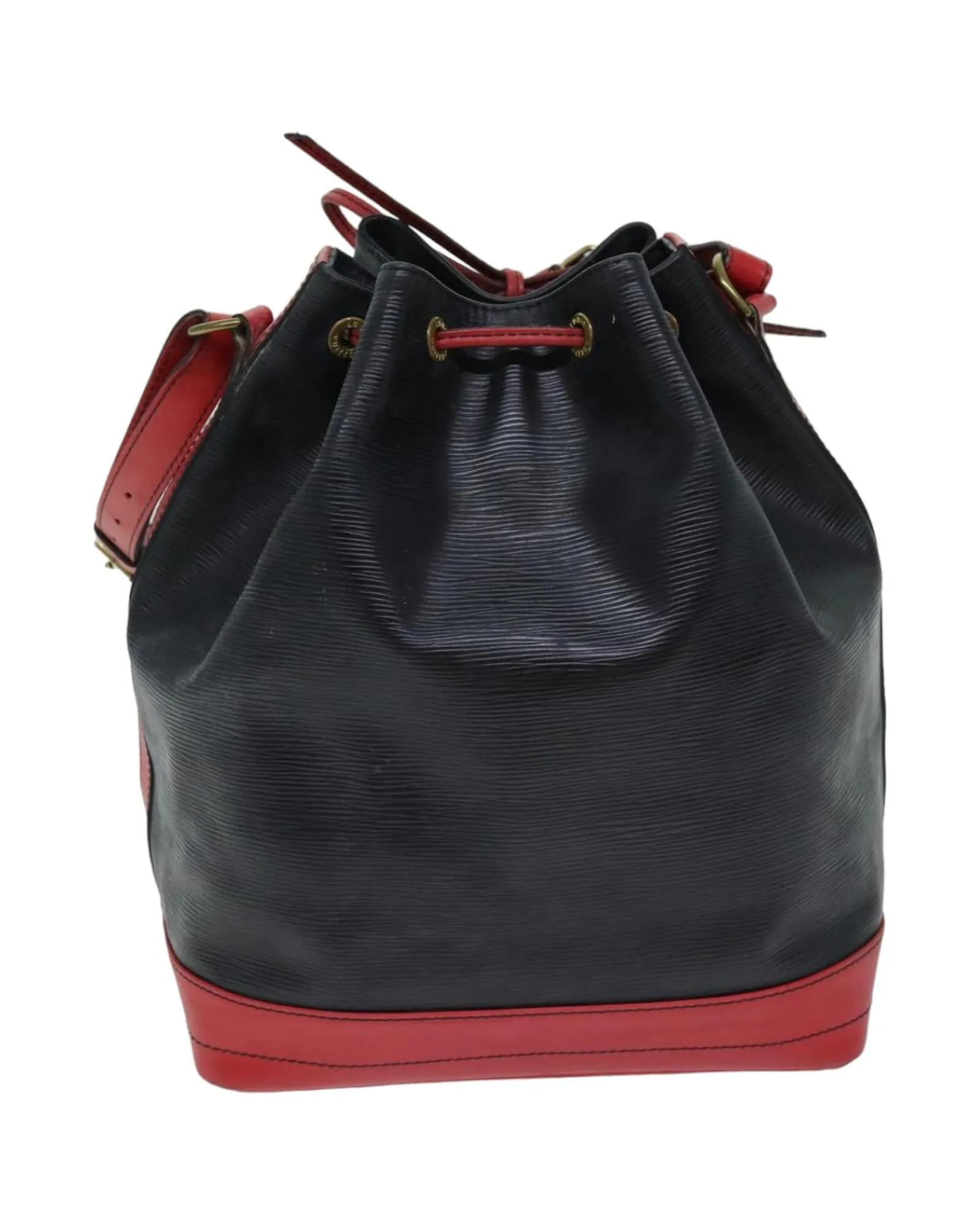 Epi Leather Shoulder Bag with Shoulder Drop