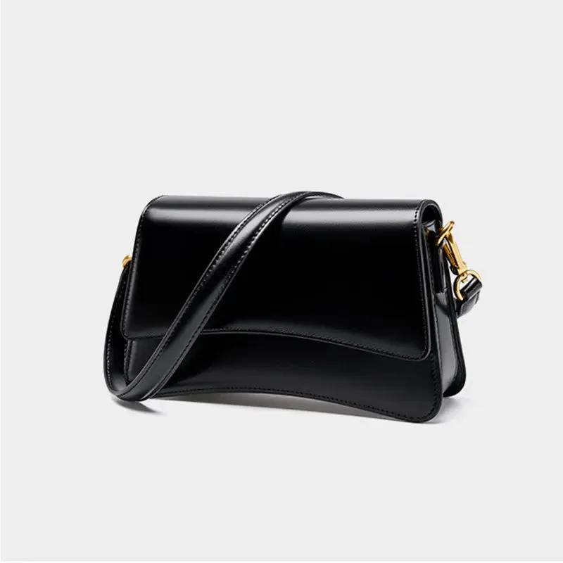 Genesis Black Shouldber Bag