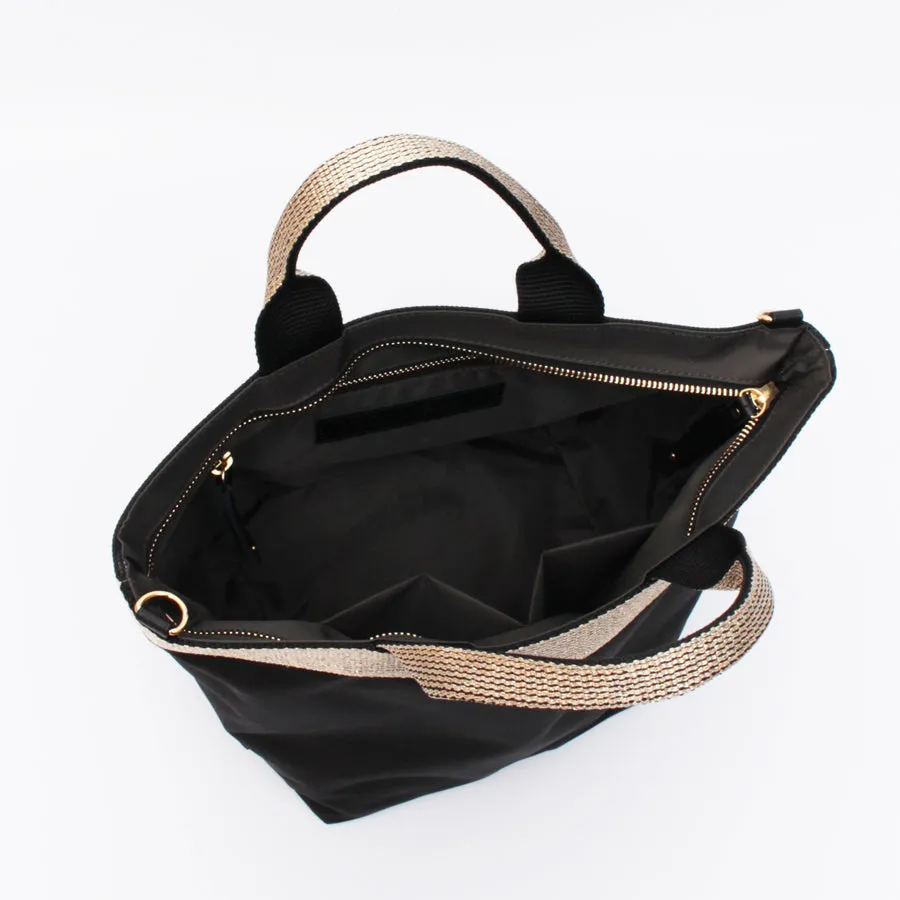 Gino Black 2 Ways Tote M