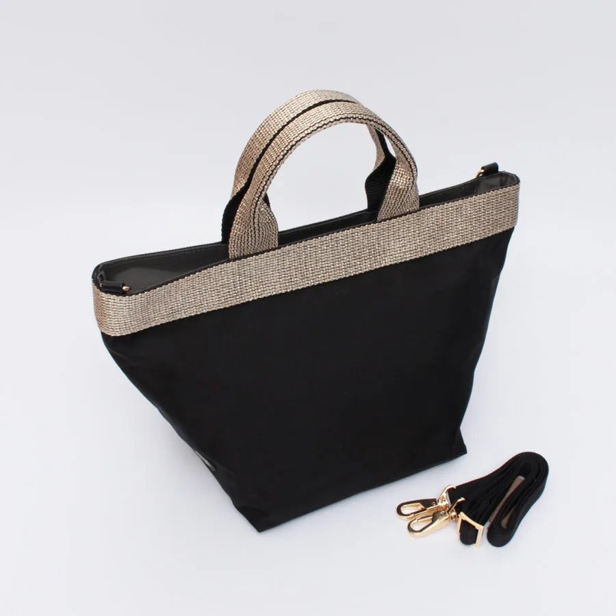 Gino Black 2 Ways Tote M