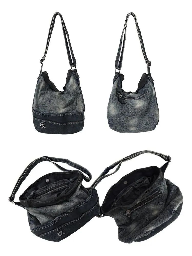 Girl denim shoulder bag【s0000003306】