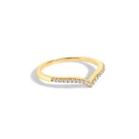 Gold Jeanette Cubic Ring