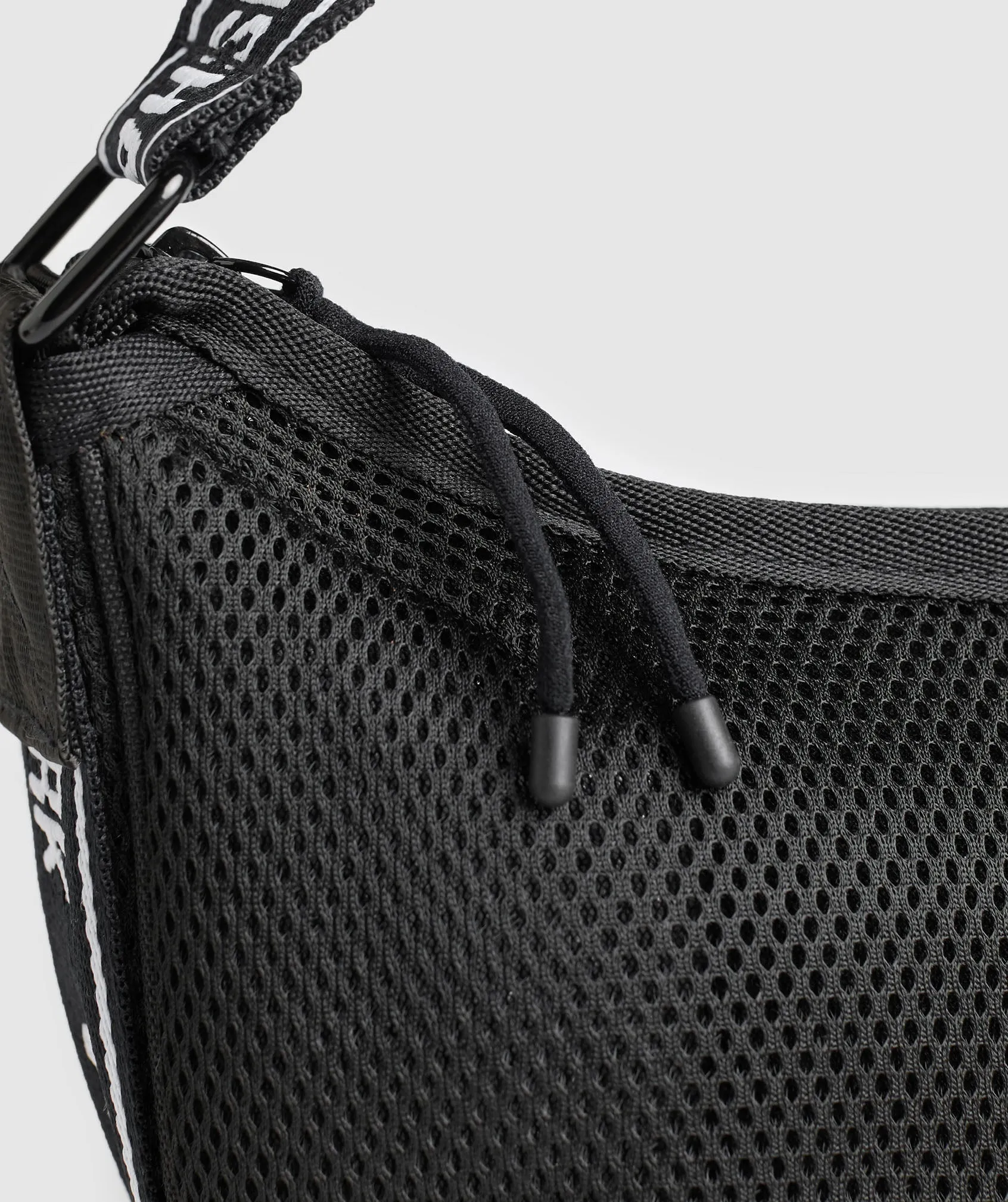 Gymshark Mesh Shoulder Bag - Black