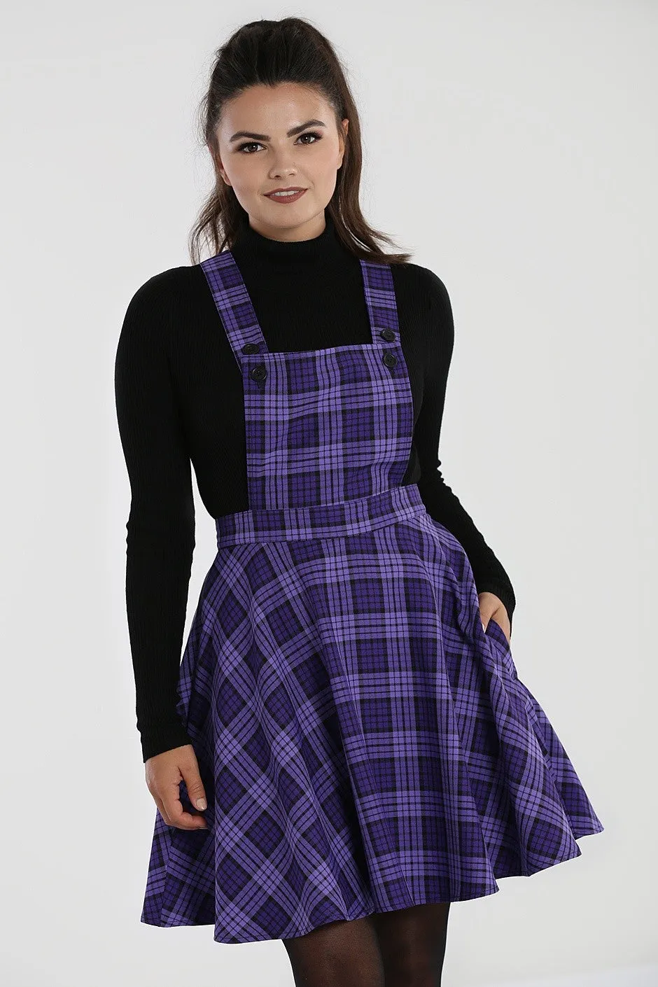 Hell Bunny Kennedy Pinafore Dress