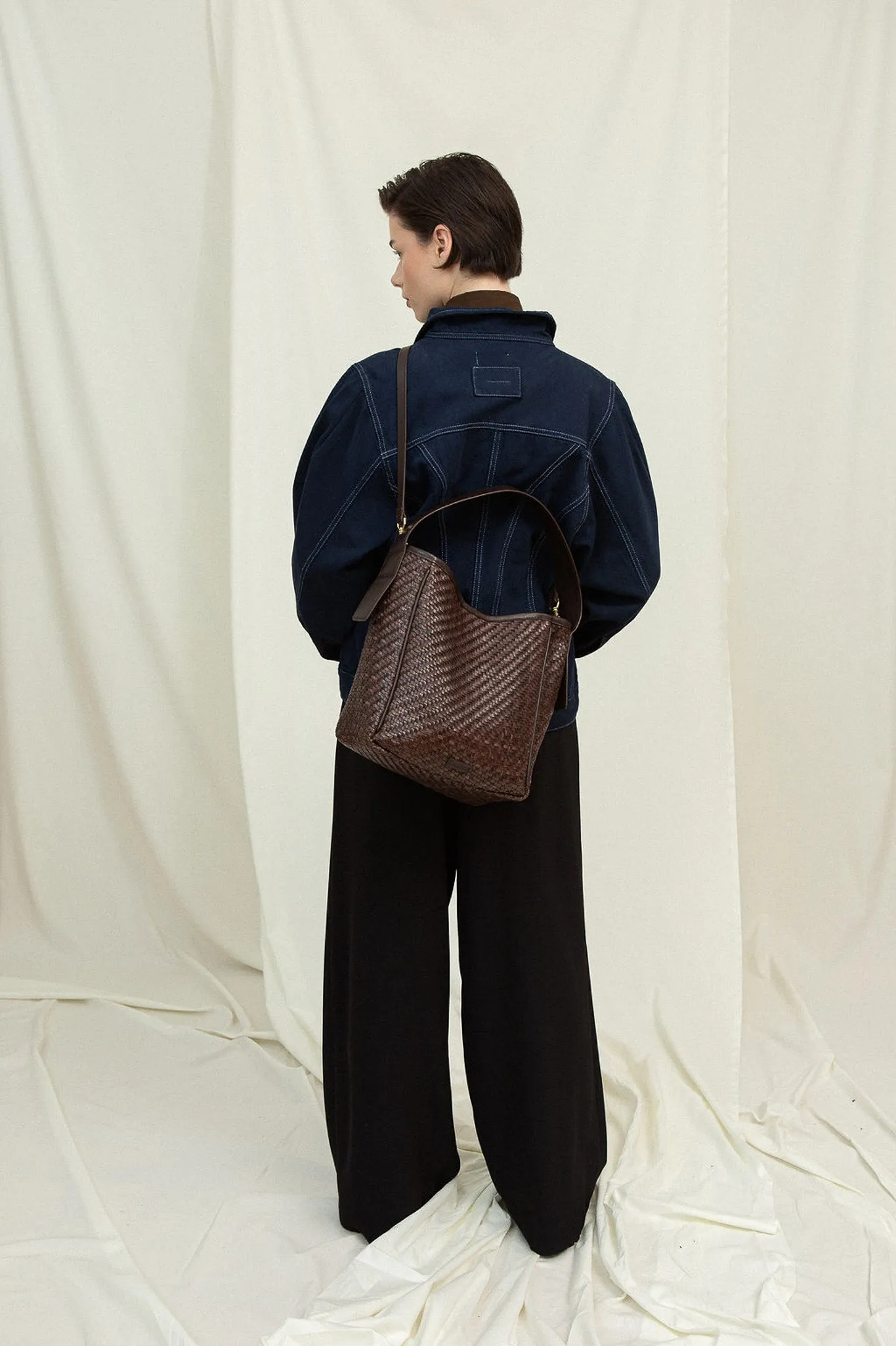 IWA Pecan Twill Shoulder bag