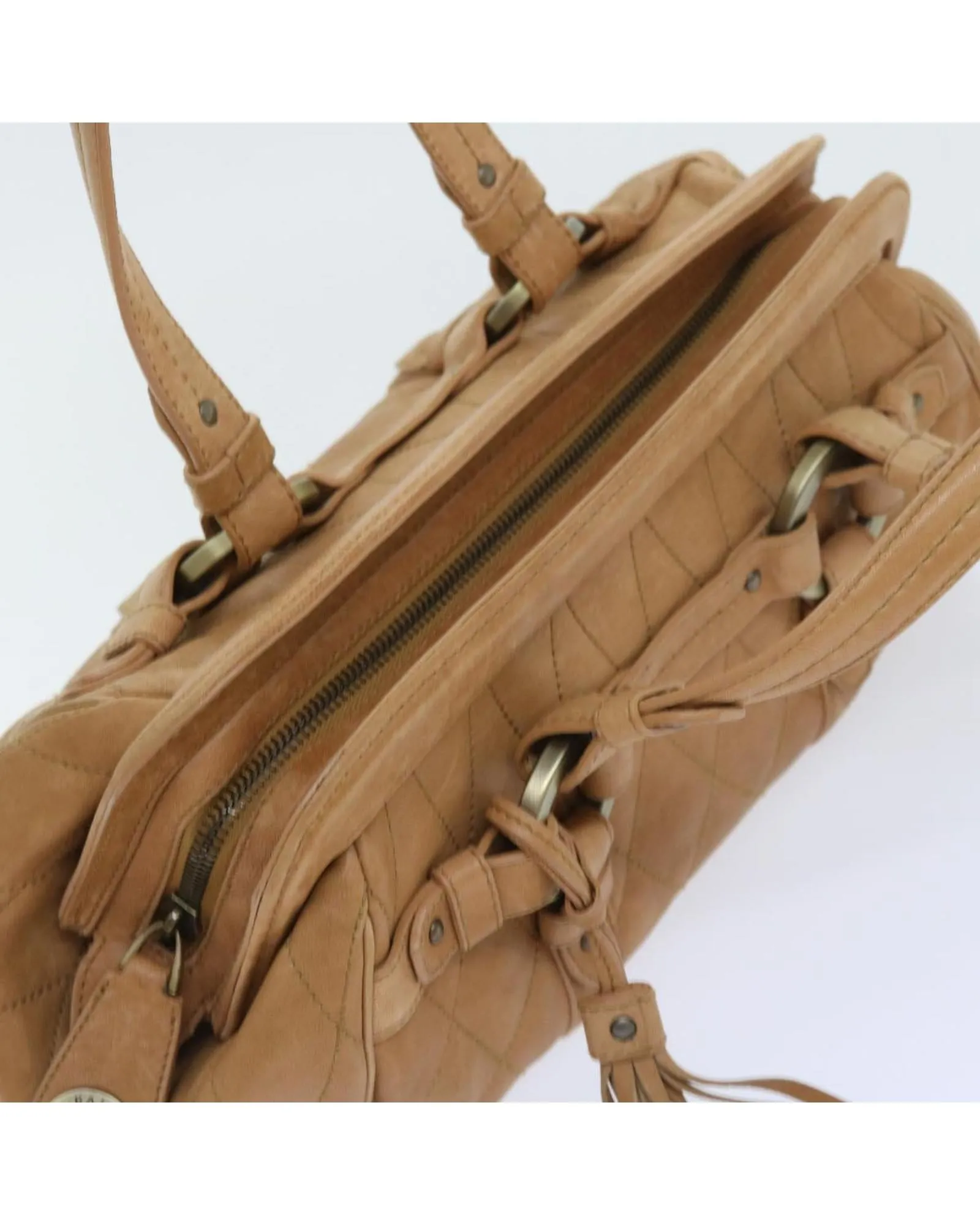 Leather Shoulder Bag with Dust Bag