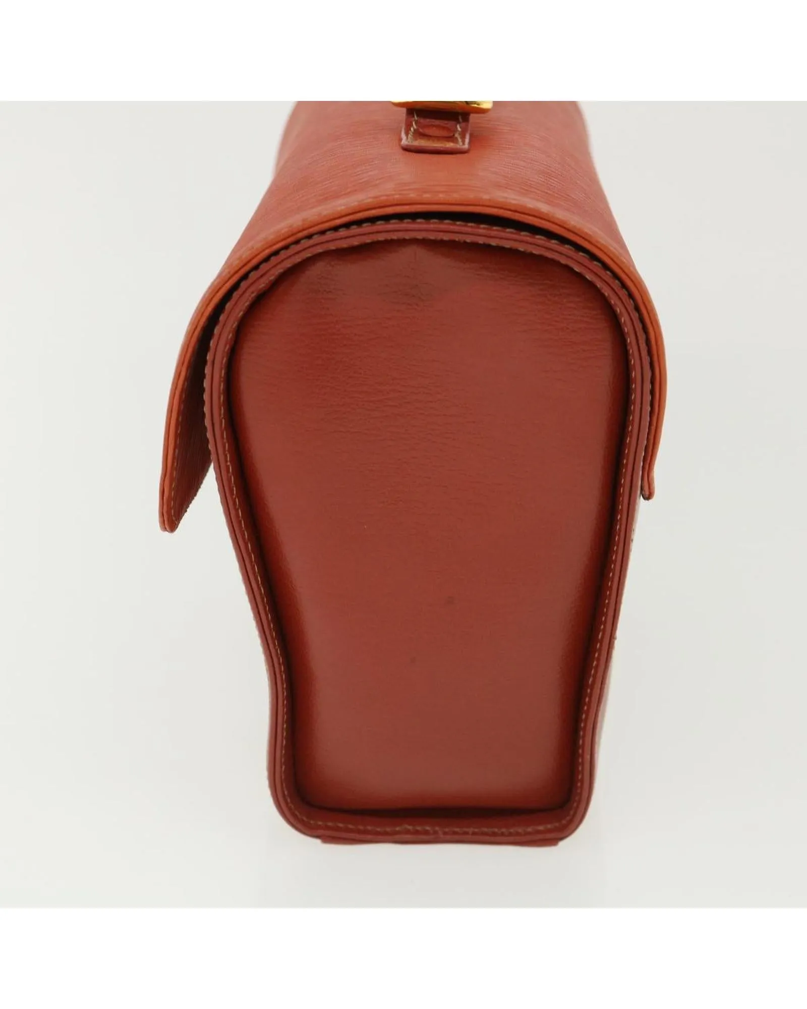 LOEWE Twist Hand Bag Leather Red