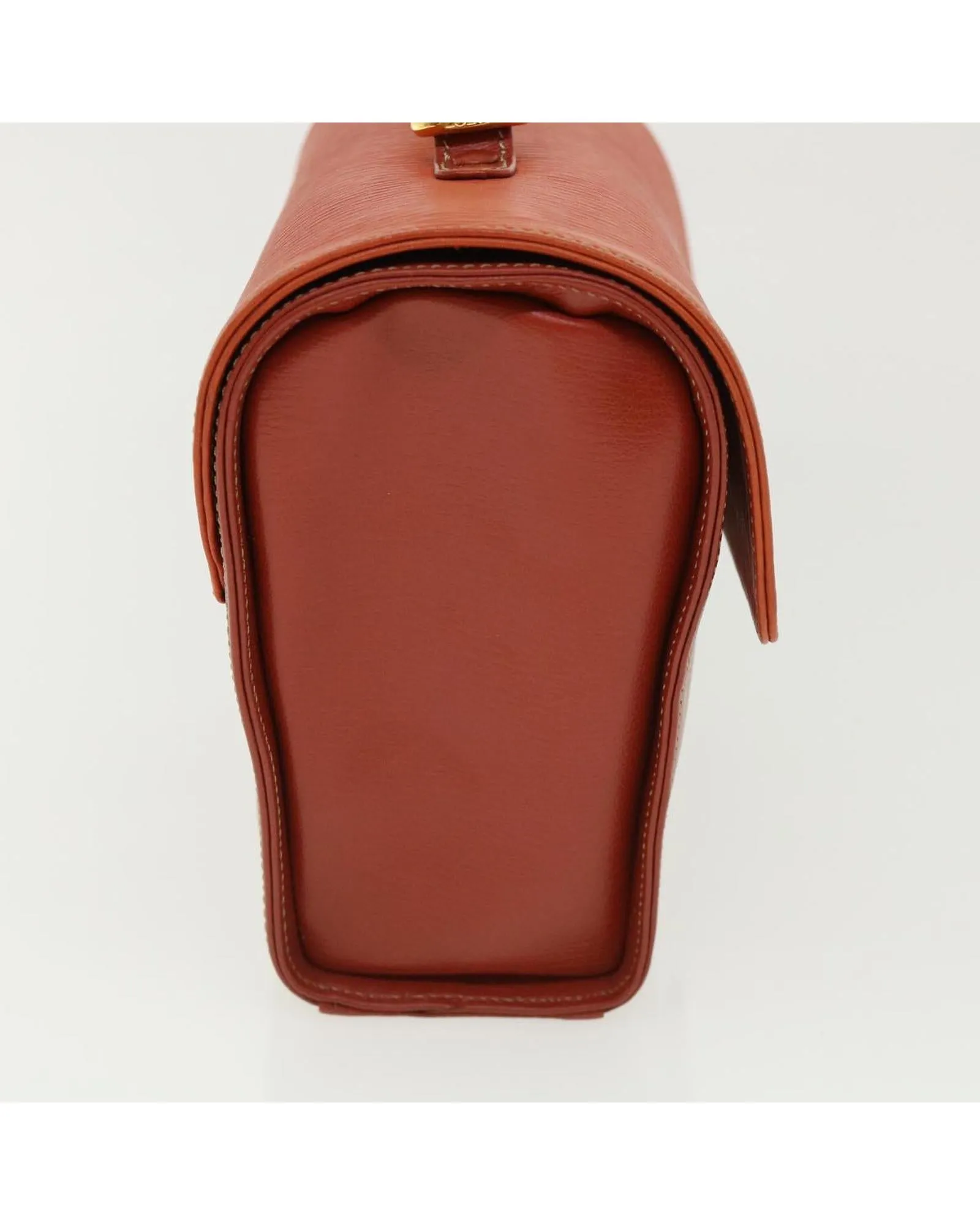 LOEWE Twist Hand Bag Leather Red