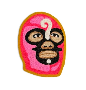 Luchador Handmade Chainstitch Patch