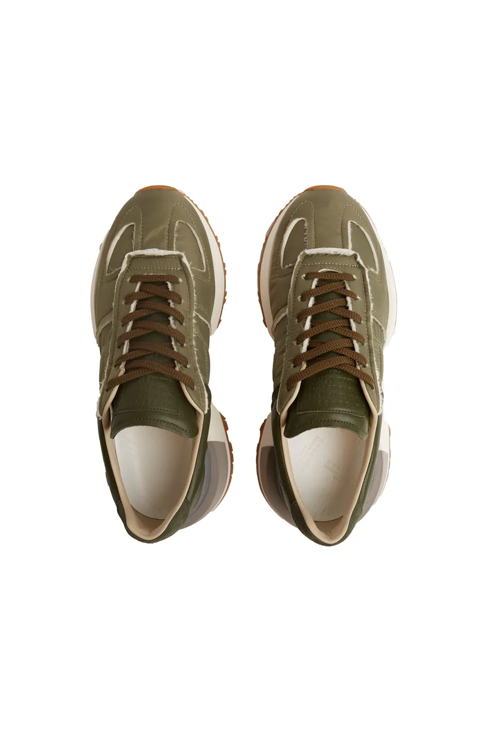 Maison Margiela 50/50 Runner Sneaker 'Olive'