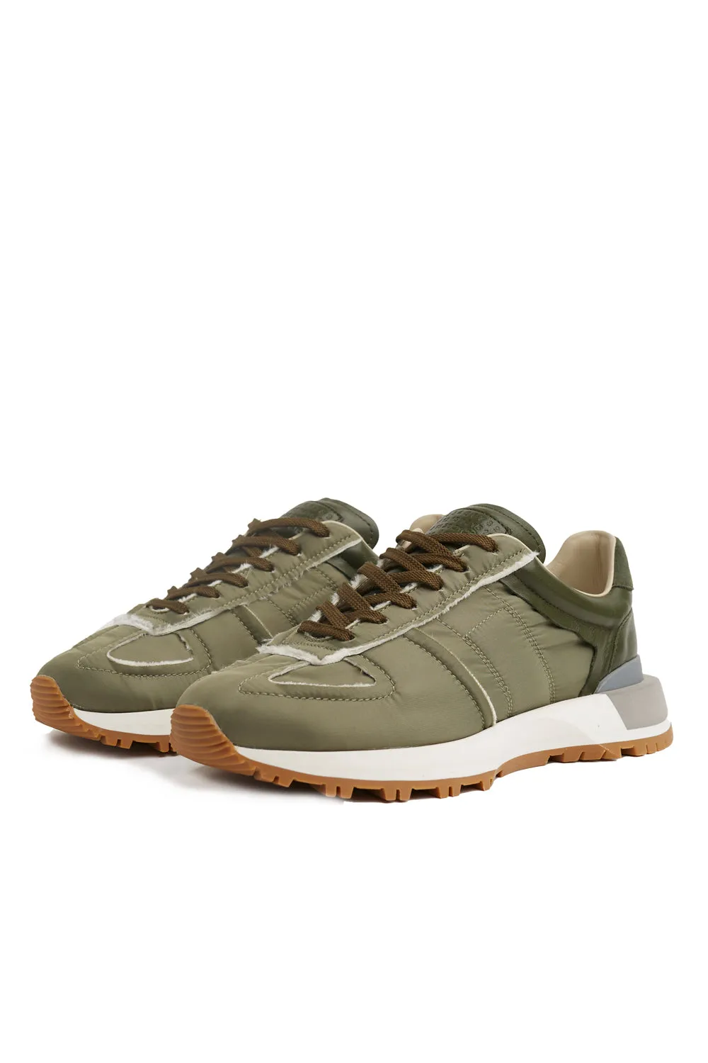 Maison Margiela 50/50 Runner Sneaker 'Olive'