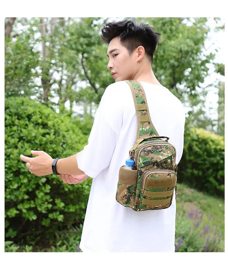 Men's Messenger bag sports camouflage shoulder bag