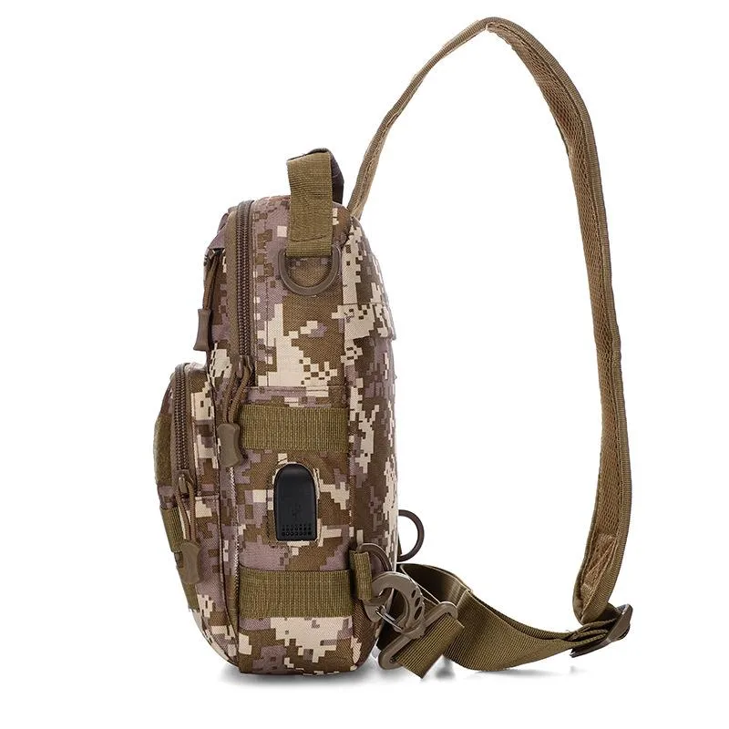 Men's Messenger bag sports camouflage shoulder bag