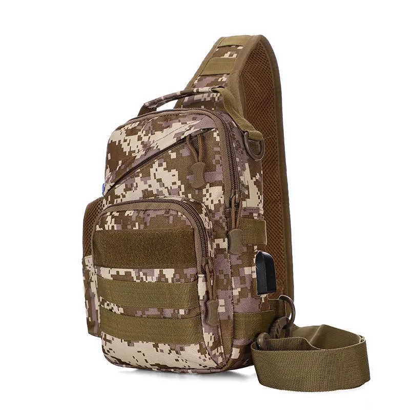 Men's Messenger bag sports camouflage shoulder bag