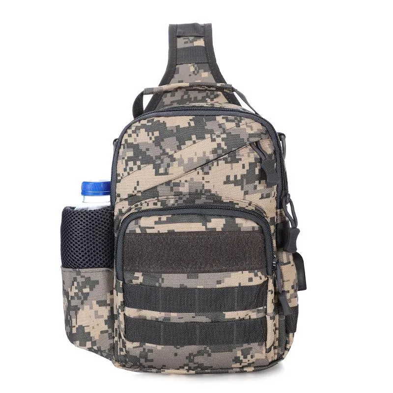 Men's Messenger bag sports camouflage shoulder bag