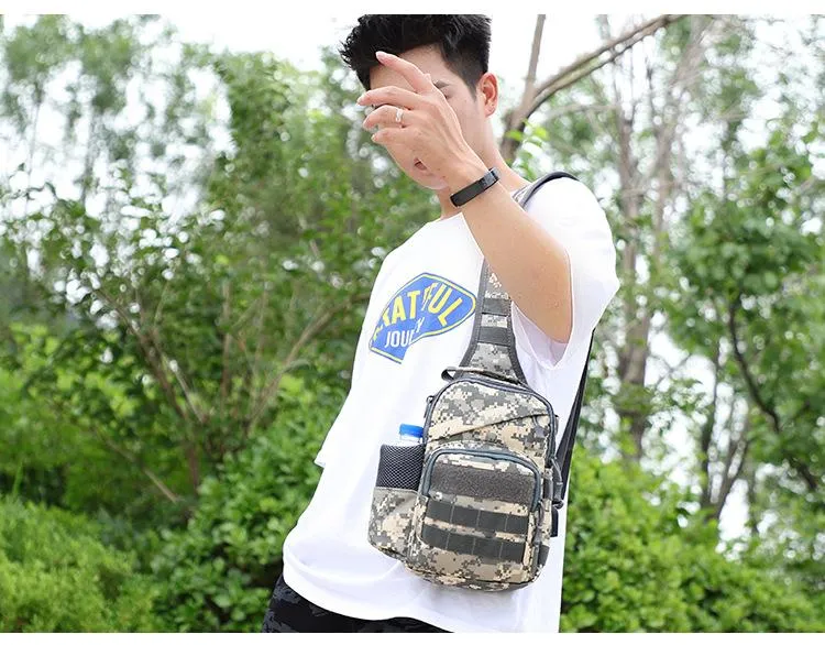 Men's Messenger bag sports camouflage shoulder bag