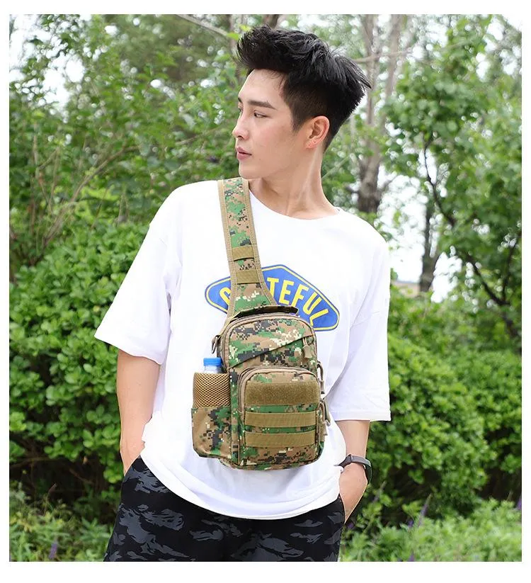 Men's Messenger bag sports camouflage shoulder bag