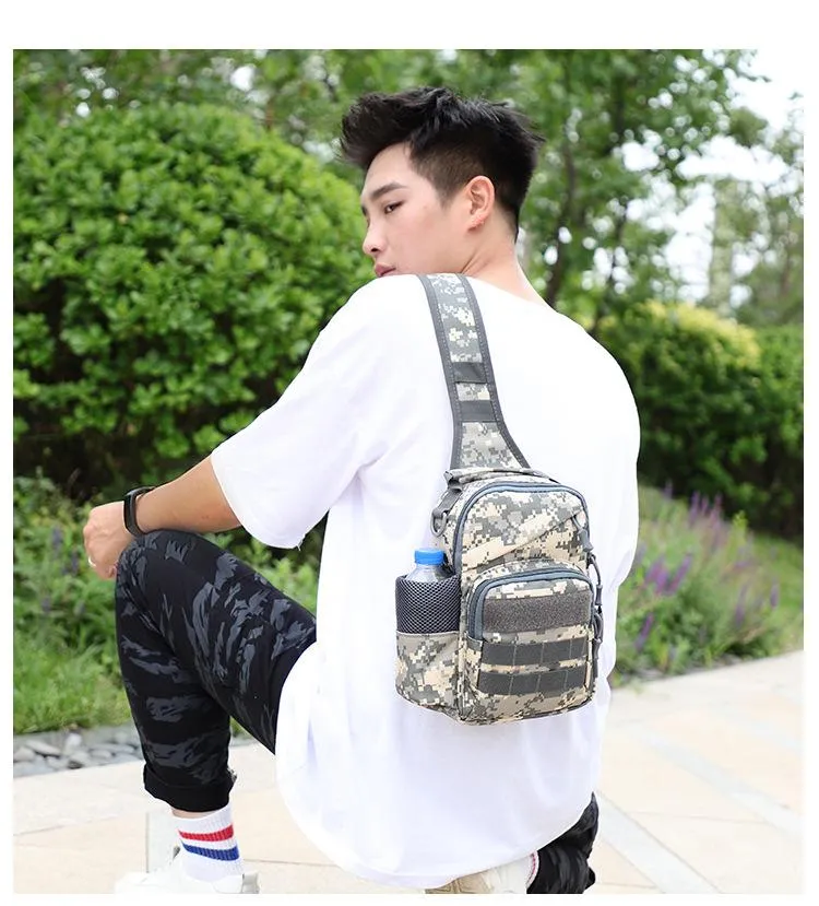 Men's Messenger bag sports camouflage shoulder bag