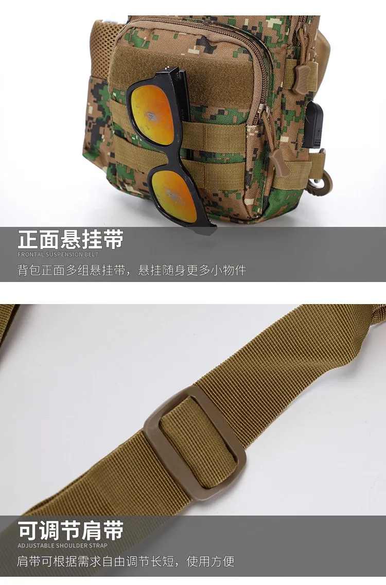 Men's Messenger bag sports camouflage shoulder bag