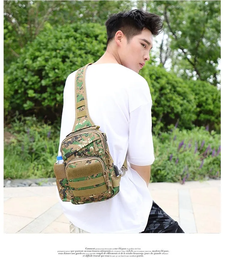 Men's Messenger bag sports camouflage shoulder bag