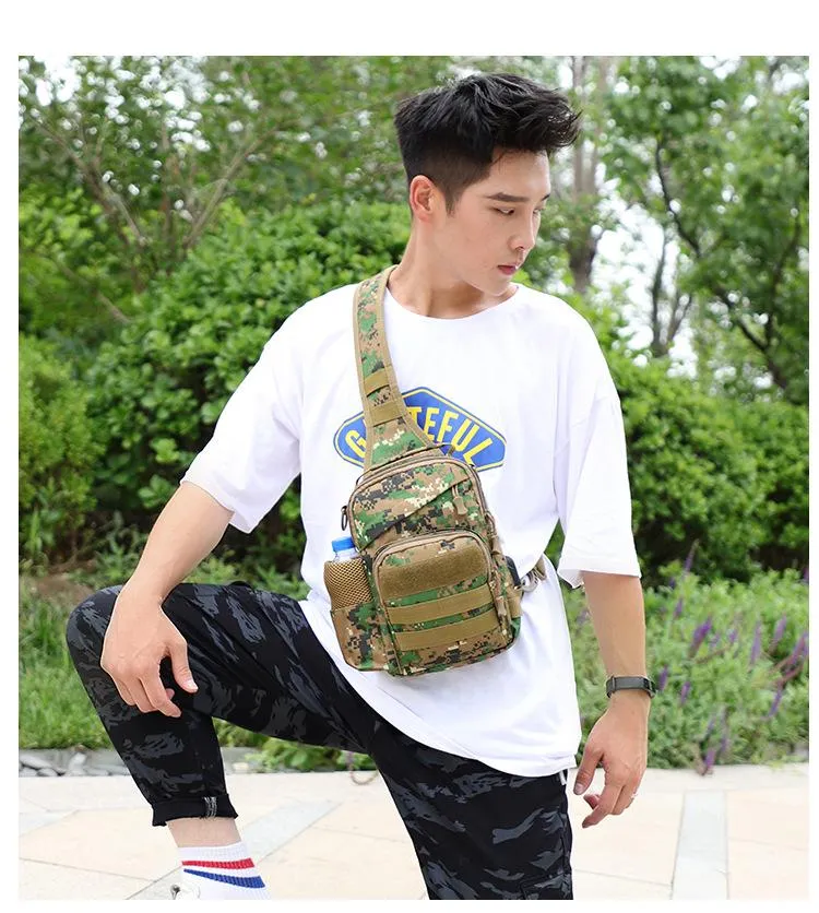 Men's Messenger bag sports camouflage shoulder bag